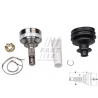 C.V. JOINT CITROEN BERLINGO 96> OUTER 1.6 HDI [+]ABS